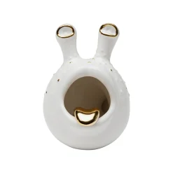 KARE Design Déco Animal Limace Blanche Et Dorée ^ Déco