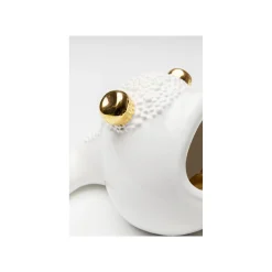 KARE Design Déco Animal Têtard Blanc Et Doré ^ Déco