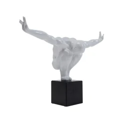 KARE Design Déco Athlet 43cm Blanc ^ Déco