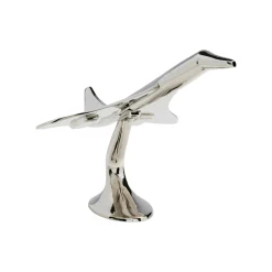 KARE Design Déco Avion Argenté ^ Déco
