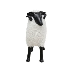 KARE Design Déco Bélier Blanc 78cm ^ Déco