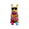 KARE Design Déco Bouledogue Doré Graffiti Lunettes XL 152cm ^ Déco