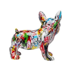 KARE Design Déco Bouledogue Graffiti Lunettes ^ Déco