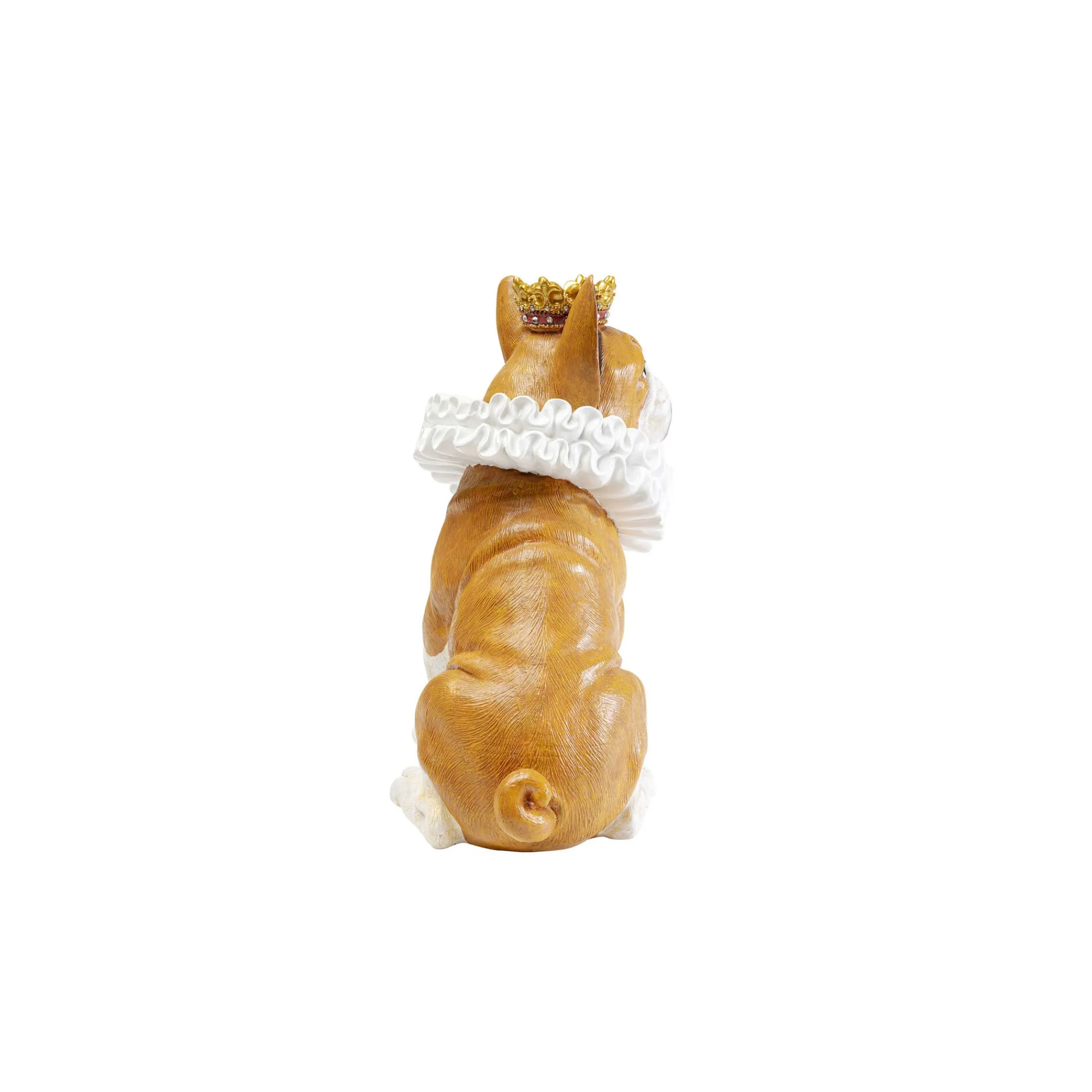 KARE Design Déco Bouledogue Marron Roi ^ Déco