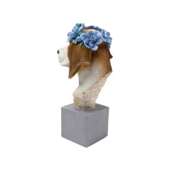 KARE Design Déco Buste Chien Beagle ^ Déco