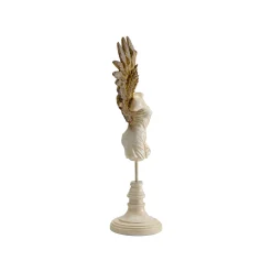 KARE Design Déco Buste Femme Ailes Bronze 42cm ^ Déco