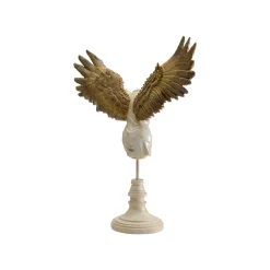 KARE Design Déco Buste Femme Ailes Bronze 42cm ^ Déco