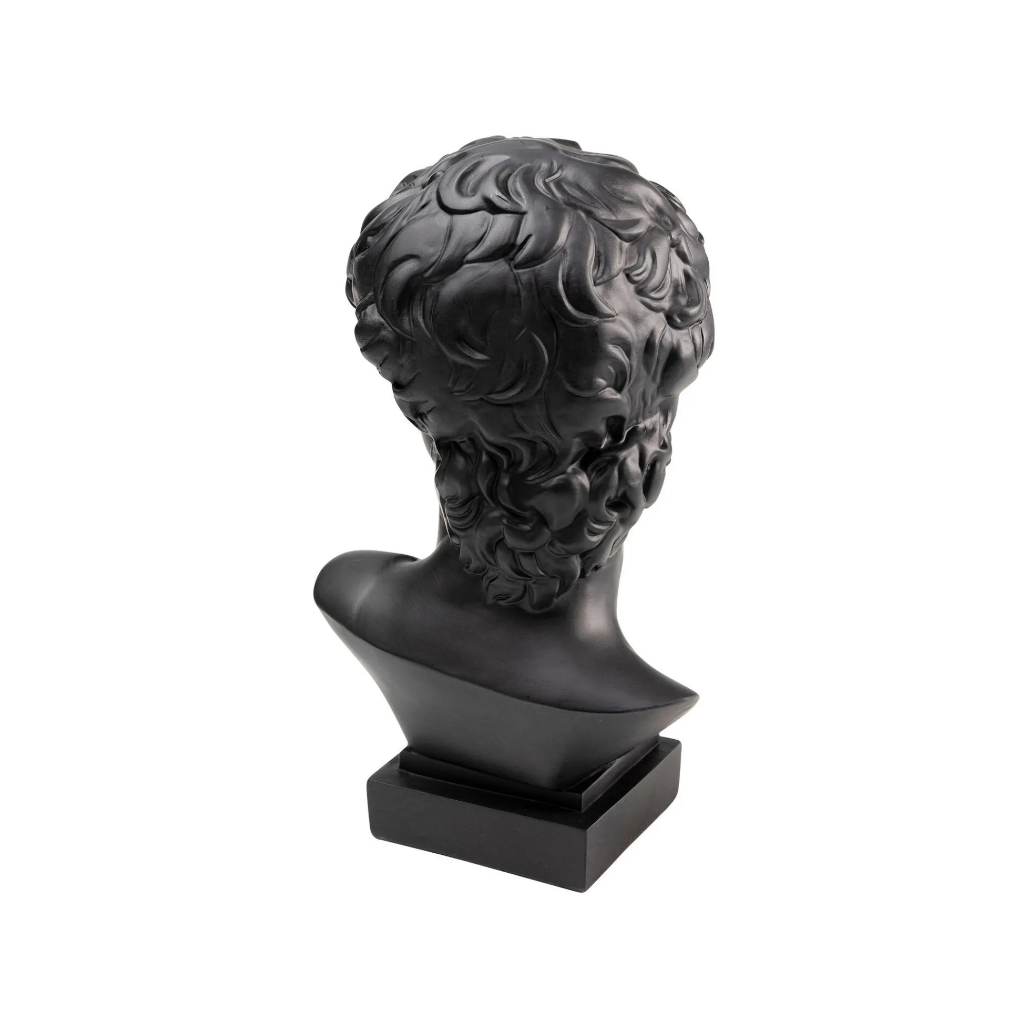 KARE Design Déco Buste Homme Noir Profil Masque Doré ^ Déco