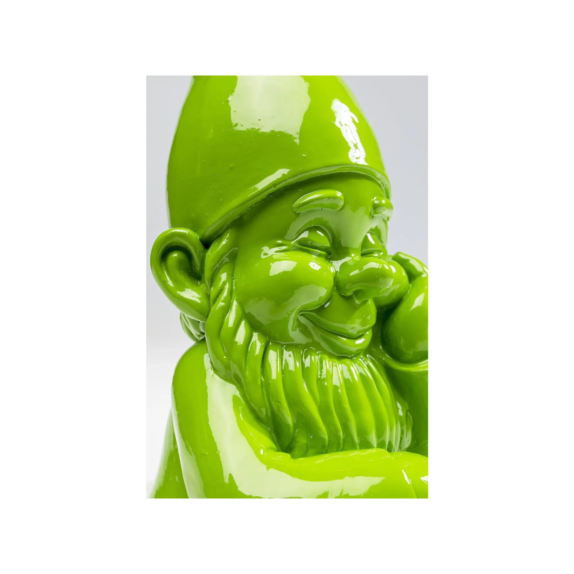 KARE Design Déco Buste Nain Vert Penseur ^ Déco