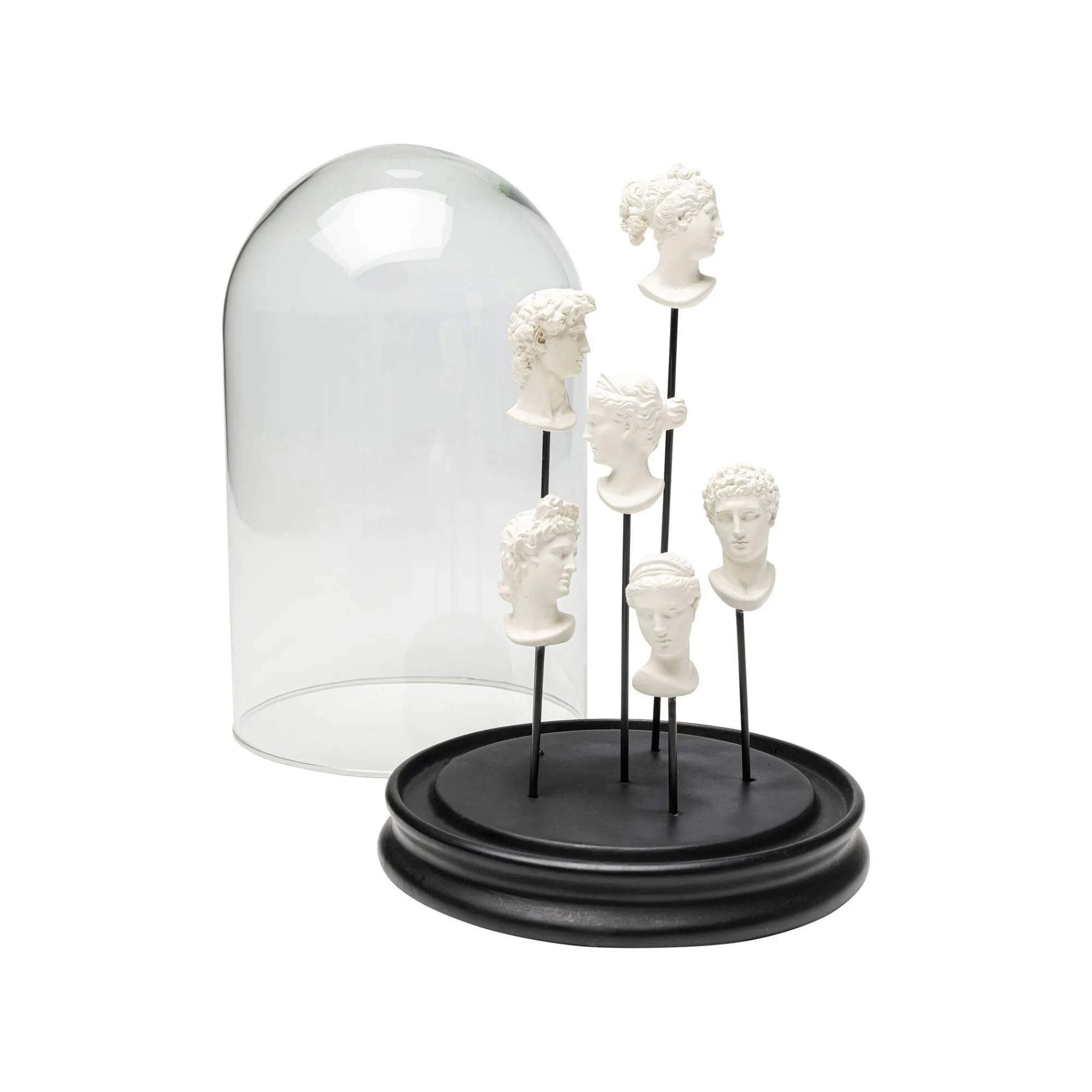 KARE Design Déco Bustes Sous Cloche ^ Déco