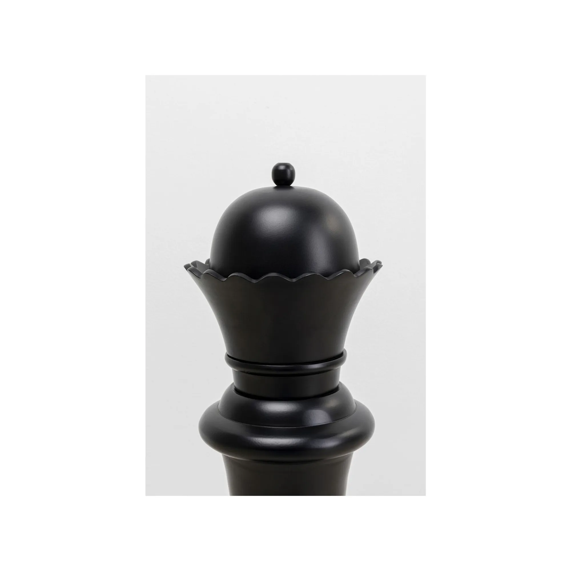 KARE Design Déco échec Reine Noire XL ^ Déco