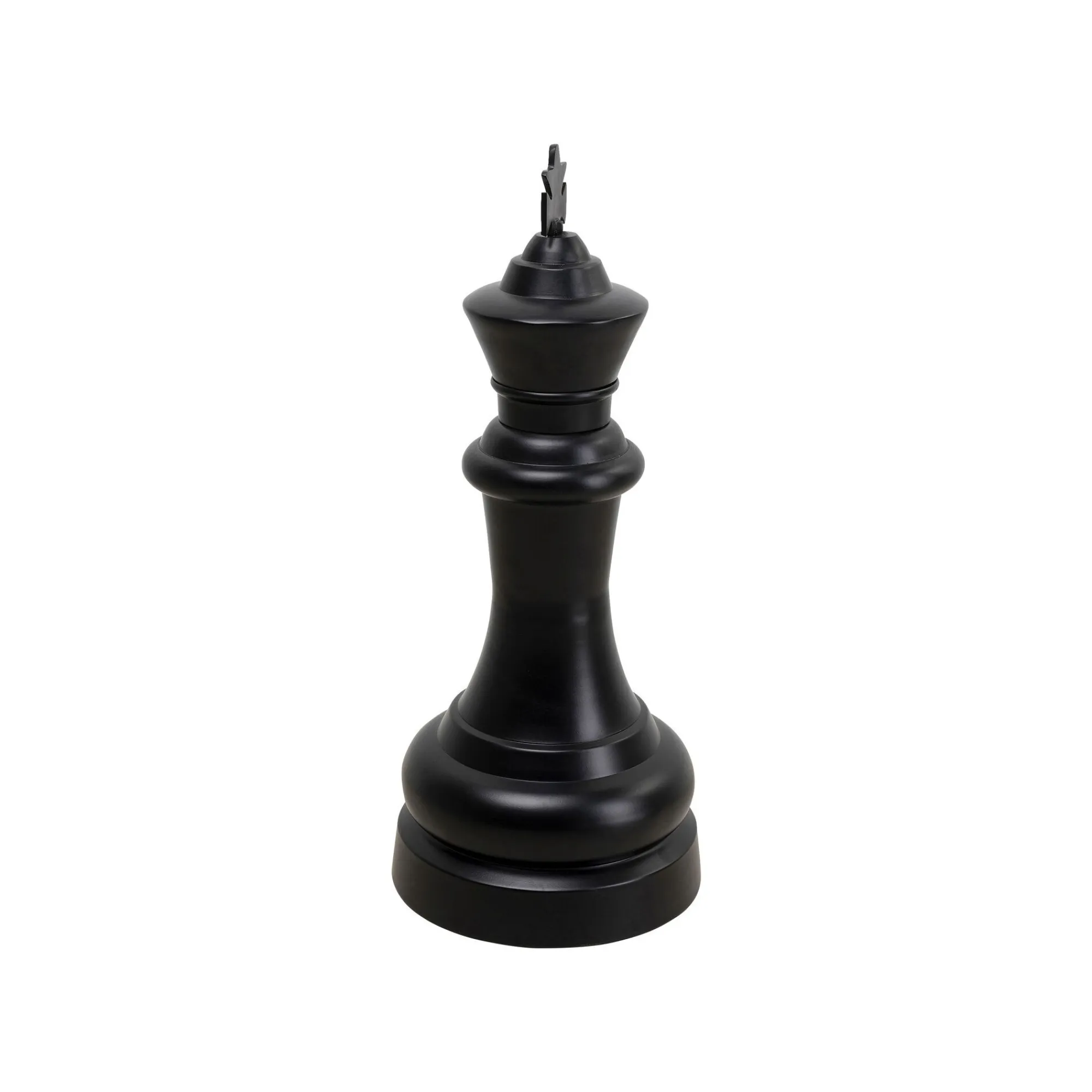 KARE Design Déco échec Roi Noir XL ^ Déco