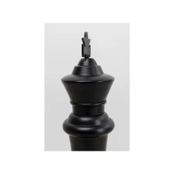 KARE Design Déco échec Roi Noir XL ^ Déco