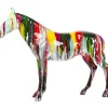 KARE Design Déco Cheval Multicolore XXL ^ Déco