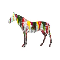 KARE Design Déco Cheval Multicolore XXL ^ Déco