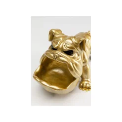 KARE Design Déco Chien Affamé Doré ^ Déco