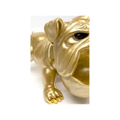 KARE Design Déco Chien Affamé Doré ^ Déco