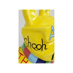 KARE Design Déco Chien Jaune Graffiti XL ^ Déco