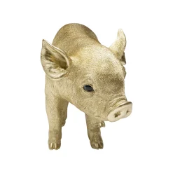 KARE Design Déco Cochon Doré ^ Déco