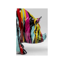 KARE Design Déco Cochon Noir Coulées De Peinture ^ Déco