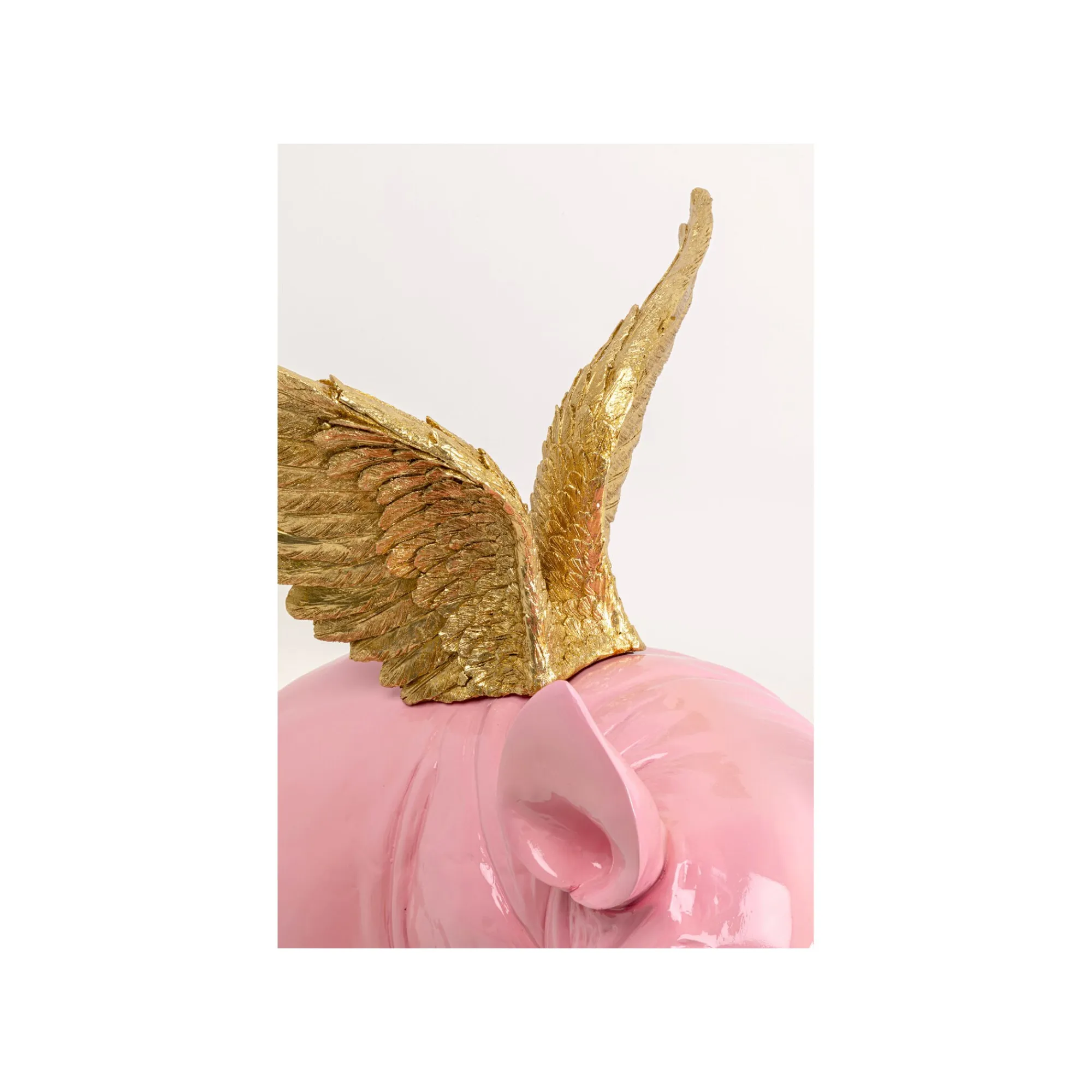 KARE Design Déco Cochon Volant Rose 79cm ^ Déco