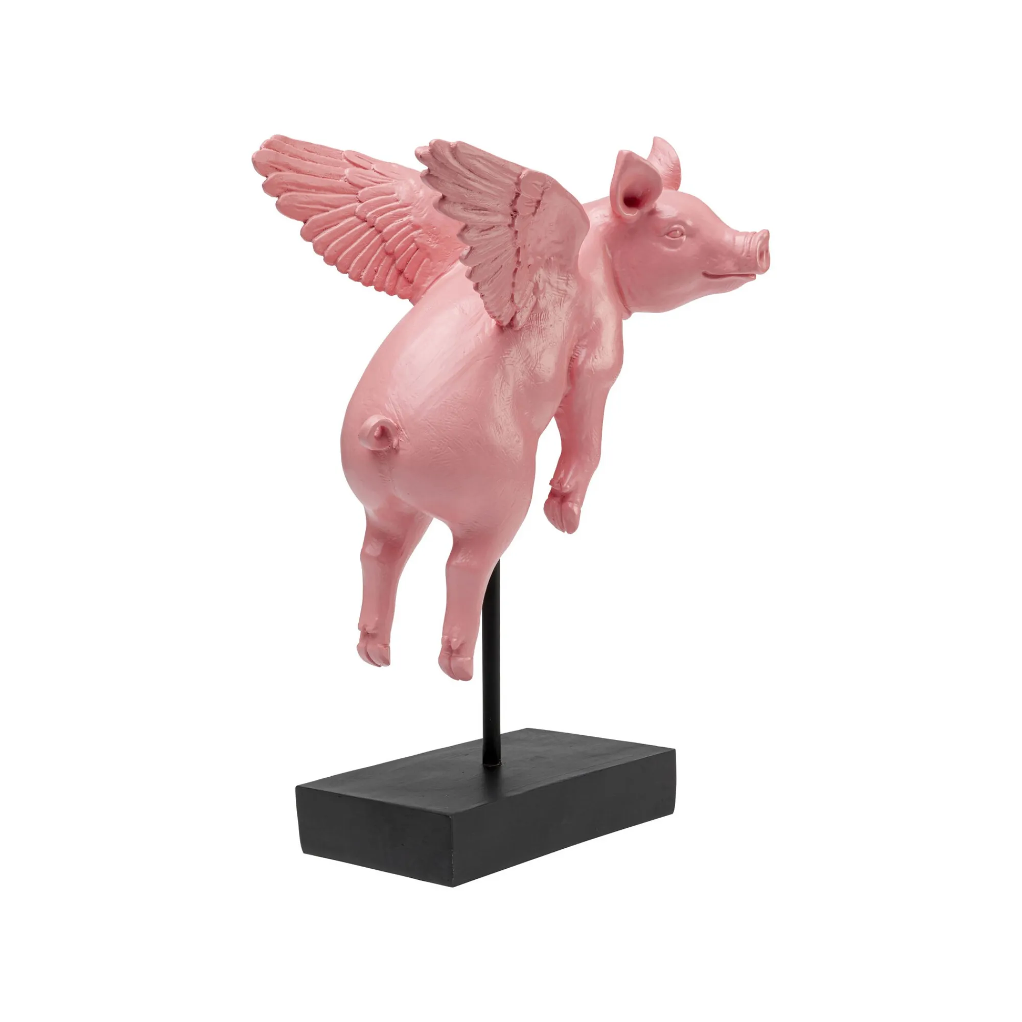 KARE Design Déco Cochon Volant Rose ^ Déco