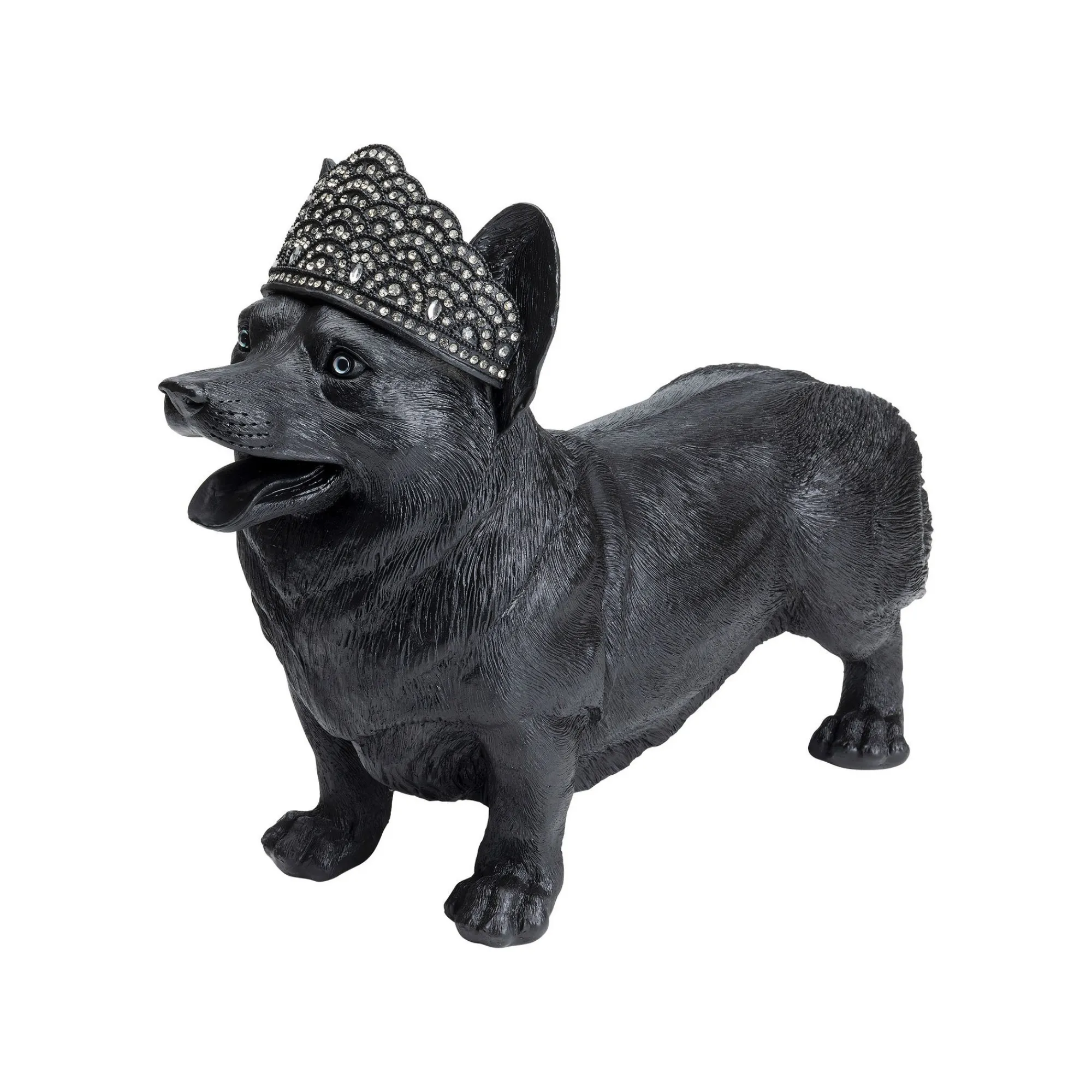 KARE Design Déco Corgi Royal Noir ^ Déco