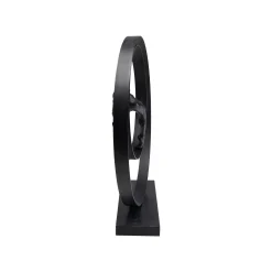 KARE Design Déco Danseur Anneaux Noir 45cm ^ Déco