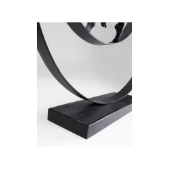 KARE Design Déco Danseur Anneaux Noir 45cm ^ Déco