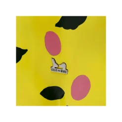 KARE Design Déco Gangster Chien Jaune XL Fleurs Roses ^ Déco