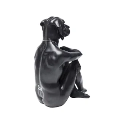KARE Design Déco Gangster Chien Noir ^ Déco