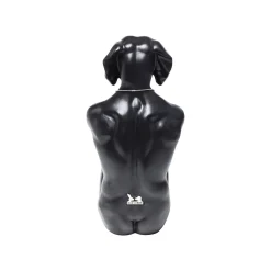 KARE Design Déco Gangster Chien Noir ^ Déco