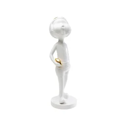 KARE Design Déco Garçon Blanc Balle Dorée ^ Déco