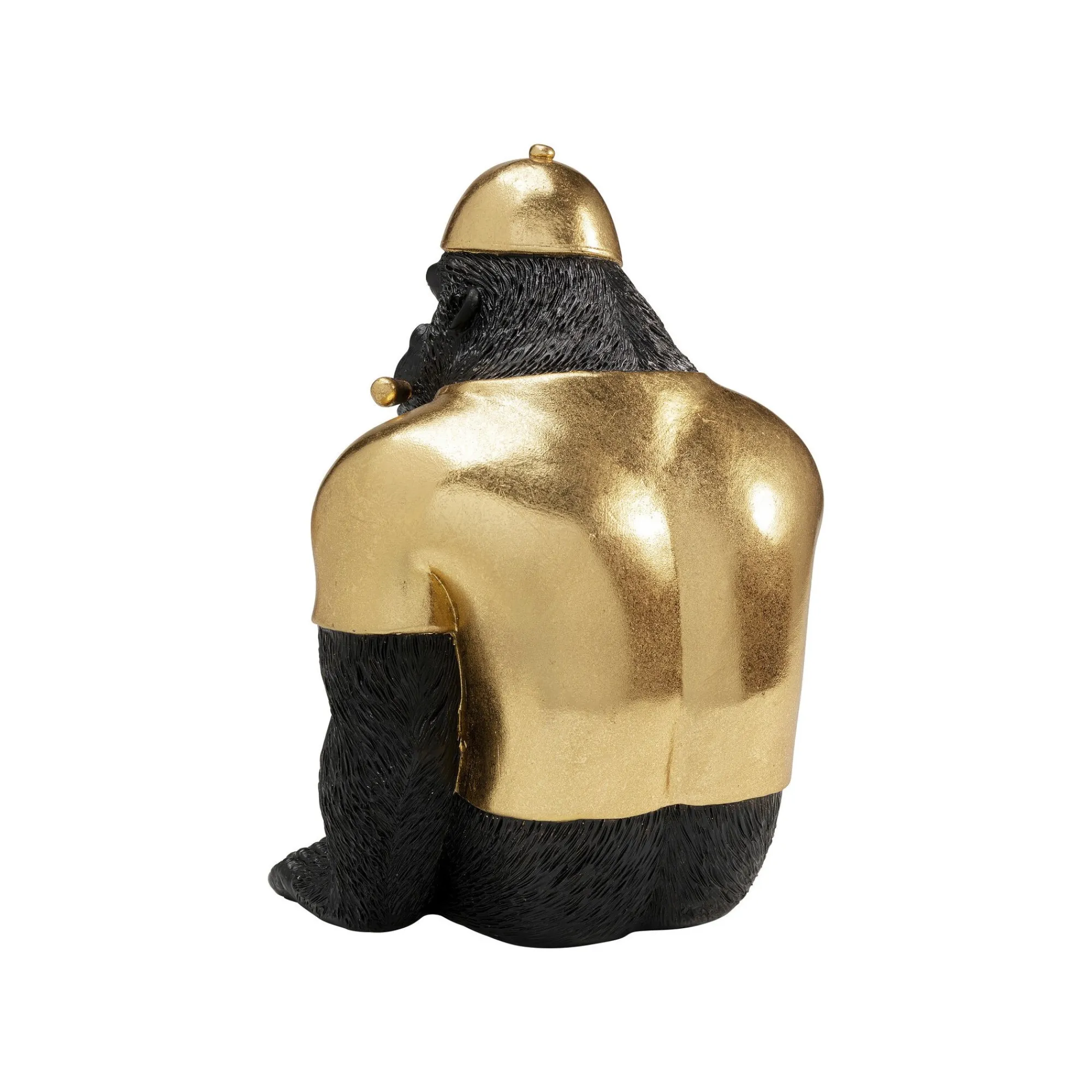 KARE Design Déco Gorille Noir Et Doré ^ Déco