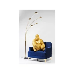 KARE Design Déco Gorille XL 76cm Doré ^ Déco
