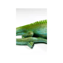 KARE Design Déco Iguane Vert 21cm ^ Déco
