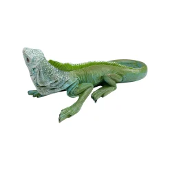 KARE Design Déco Iguane Vert 35cm ^ Déco