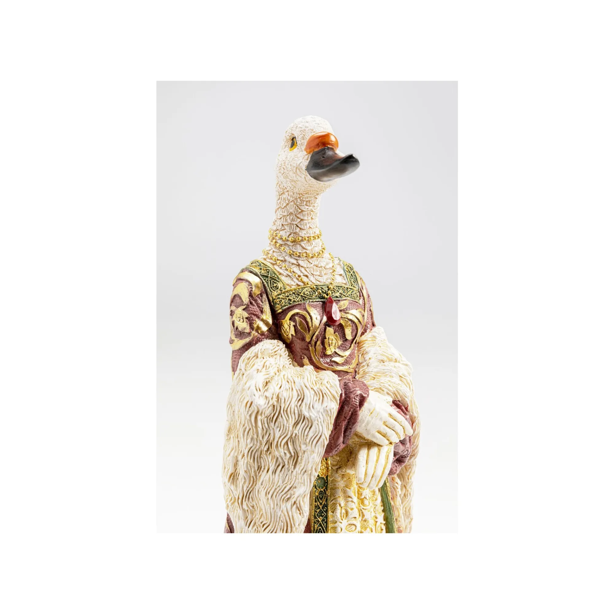 KARE Design Déco Lady Canard Blanc ^ Déco