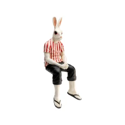KARE Design Déco Lapin Rouge Et Blanc ^ Déco