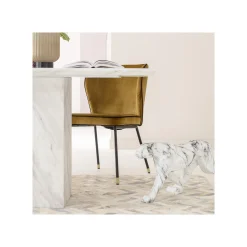 KARE Design Déco Léopard Effet Marbre XL 95cm ^ Déco