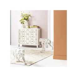 KARE Design Déco Léopard Effet Marbre XL 129cm ^ Déco