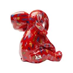 KARE Design Déco éléphant Rouge ^ Déco