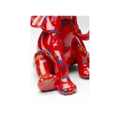 KARE Design Déco éléphant Rouge ^ Déco
