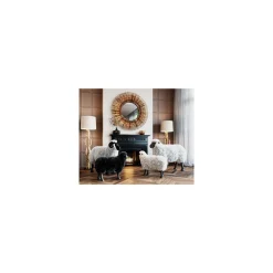 KARE Design Déco Mouton Noir 48cm ^ Déco
