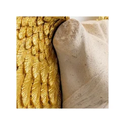 KARE Design Déco Murale Buste Femme Ailes Dorées 124x71cm ^ Déco Murale
