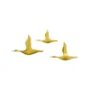KARE Design Déco Murale Canards Dorés Set De 3 ^ Déco Murale