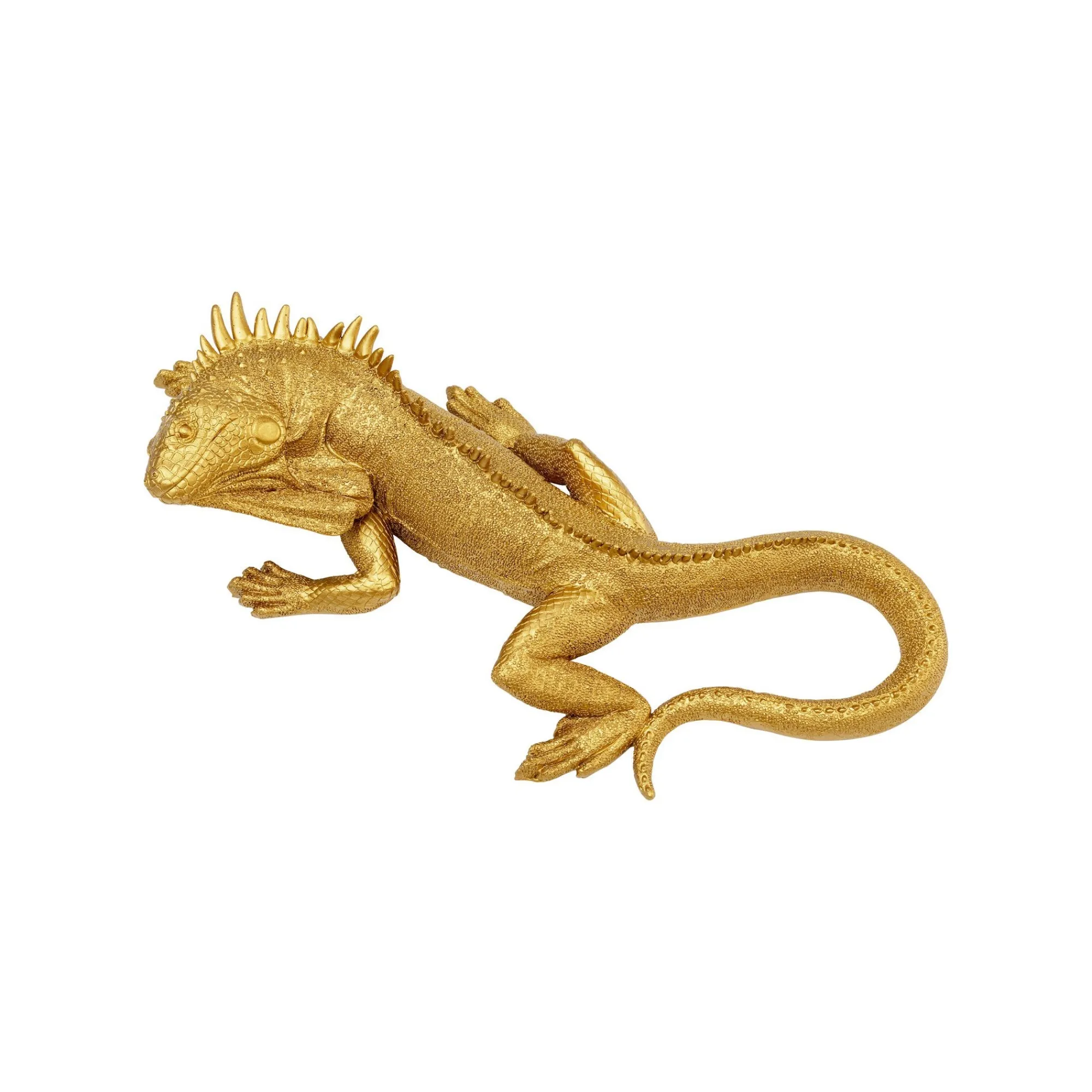 KARE Design Déco Murale Iguane Doré 40x17cm ^ Déco Murale