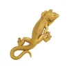 KARE Design Déco Murale Iguane Doré 31x11cm ^ Déco Murale