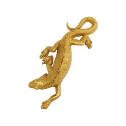 KARE Design Déco Murale Iguane Doré 31x11cm ^ Déco Murale