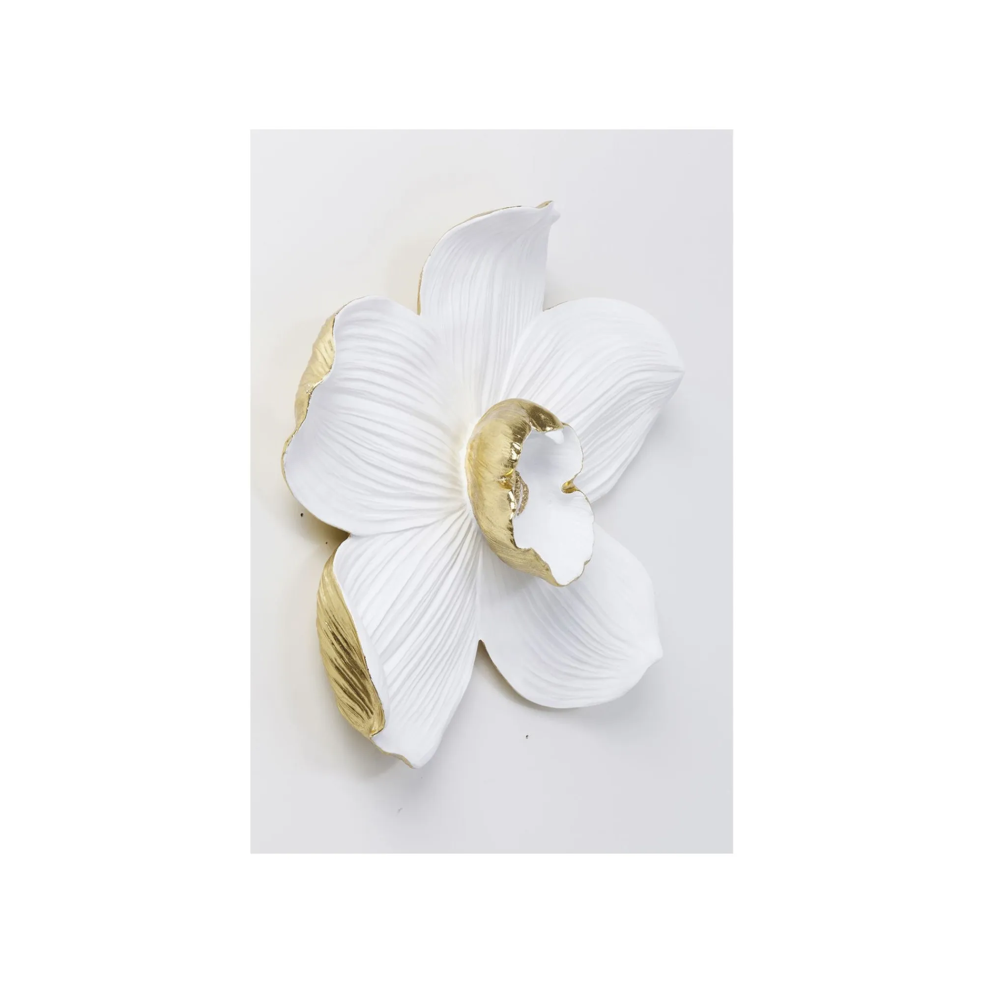 KARE Design Déco Murale Orchidée Blanche 54cm ^ Déco Murale